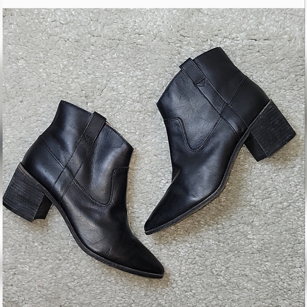 MADEWELL LONNIE LEATHER BOOTIE SIZE 9 - Picture 8 of 16